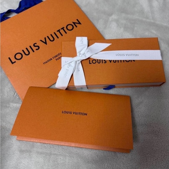 Louis Vuitton Denim Cherry Pattern Scarf - Picture 2 of 4